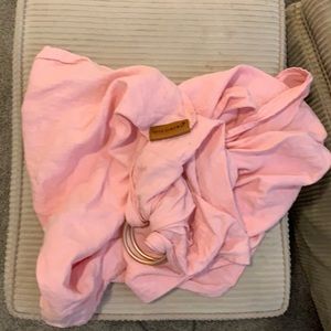 Flamingo pink wild bird sling